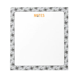 Spooky Spiole Halloween Notepad Notizblock