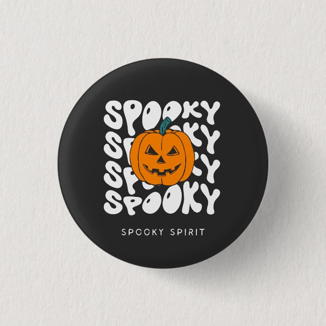 Spooky Spirit Button (Vorderseite)