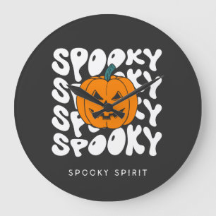 Spooky Spirit Große Wanduhr