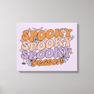 Spooky Spooky Season Leinwanddruck