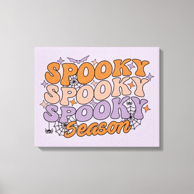 Spooky Spooky Season Leinwanddruck (Vorderseite)