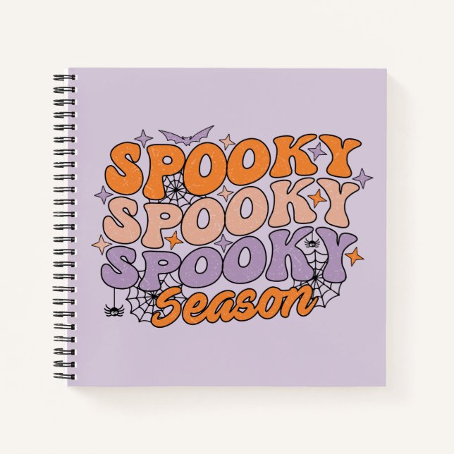 Spooky Spooky Season Notizbuch (Vorderseite)