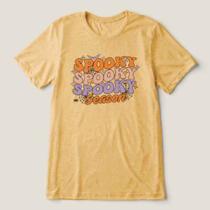Spooky Spooky Season Tri-Blend Shirt
