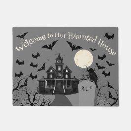 Spooky Spuk House Halloween Fußmatte
