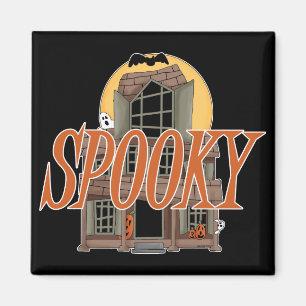 Spooky Spuk House Magnet