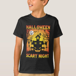 Spooky Spuk Pumpkin Halloween Graphic T-Shirt