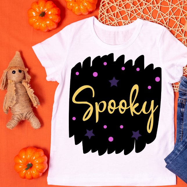 Spooky Stars Halloween T-Shirt (Von Creator hochgeladen)