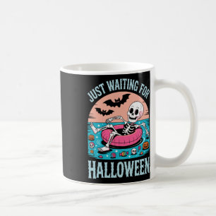 Spooky Summer Skeleton gerade Gewartet Kinder Kaffeetasse