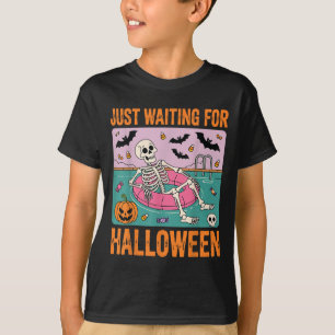 Spooky Summer Skeleton gerade zu Halloween Gewarte T-Shirt