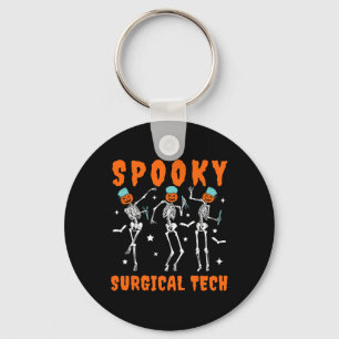 Spooky Surgical Tech Skeleton Tanz Chirurgischer H Schlüsselanhänger