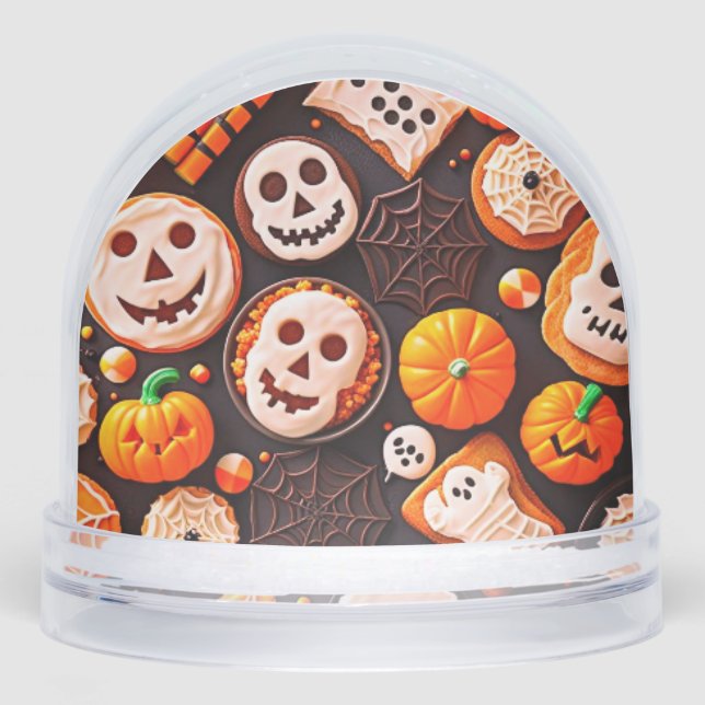 Spooky Sweet Leckereien Schneekugeln (Vorderseite)