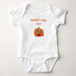 Spooky Sweetie – Pumpkin Eye Baby Outfit Strampler
