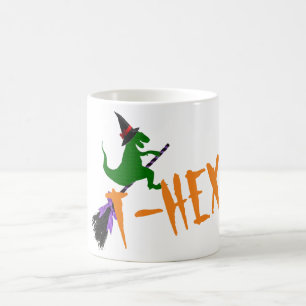 Spooky T-hex T-rex witziger Halloween Kaffeetasse