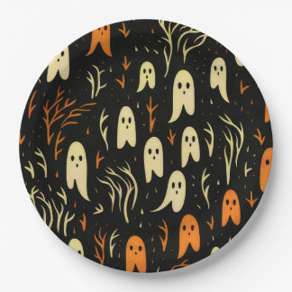 Spooky-Tableware für Party und Veranstaltungen Pappteller