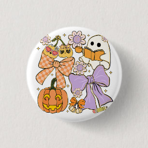 Spooky Teacher Halloween Button