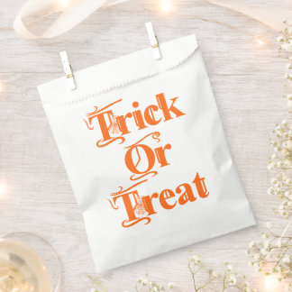 Spooky Trick oder Treat Cobweb Lettern Geschenktütchen