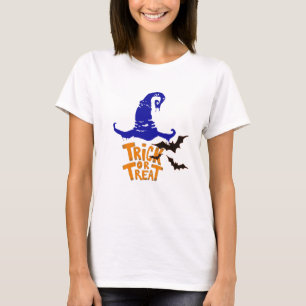 Spooky Trick or Treat Shirt - Halloween Hexe