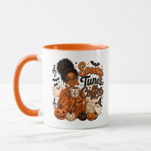 Spooky Tunes Kaffeetasse Halloween-Musik 