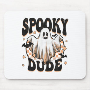 Spooky Typ Groovy Ghost Halloween Kostüm Kinder Bo Mousepad