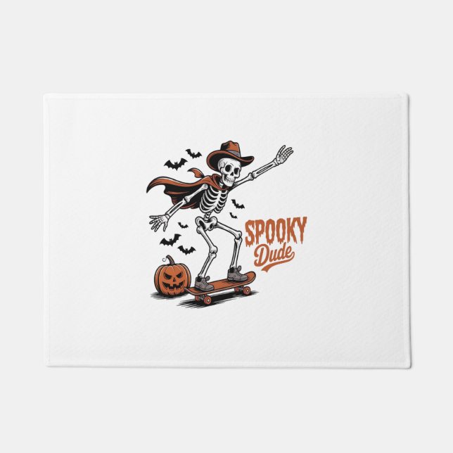 Spooky Typ Spooky Jahreszeit Fußmatte (Vorderseite)