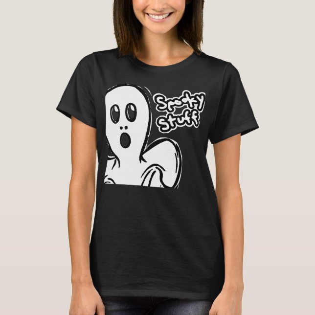 Spooky U-Kontrolle Ghost-Shirt T-Shirt (Vorderseite)