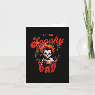 Spooky-Vater Karte