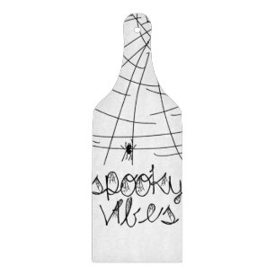 Spooky Vibes Abstrakt Spiders Schneidebrett