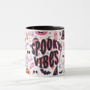 Spooky Vibes Halloween-Tasse Tasse