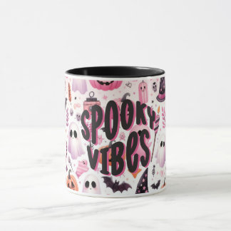 Spooky Vibes Halloween-Tasse Tasse