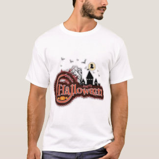 Spooky Vibes: Haunting Halloween T-Shirt" T-Shirt