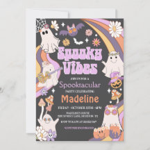 Spooky Vibes Hippie Halloween-Party