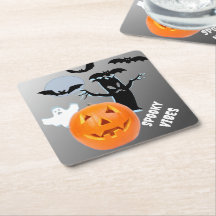 Spooky Vibes im Spuk weißen Schriftart