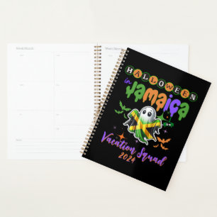 Spooky Vibes in Jamaica Tropical Halloween Fun Planer