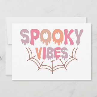Spooky Vibes Karte