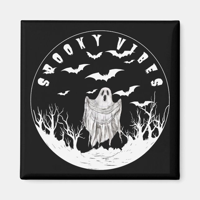 Spooky Vibes Magnet (Vorne)