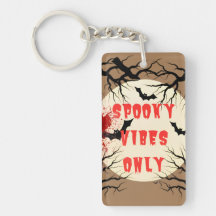 Spooky Vibes nur Halloween-Bat und Blut-Spritzer