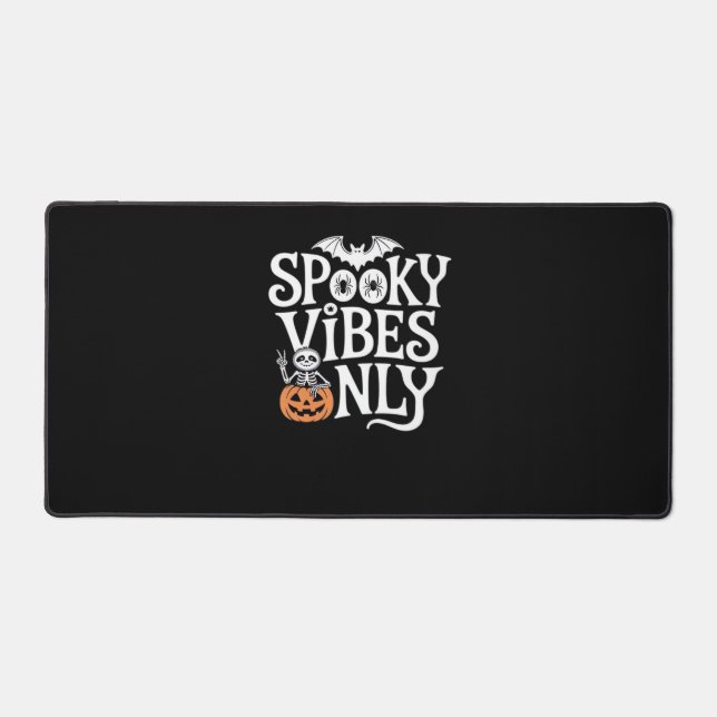 Spooky Vibes nur Halloween Sloth Oversized T-Shir Schreibtischunterlage (Vorderseite)