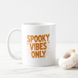 Spooky Vibes Only Halloween Kaffeetasse