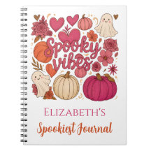 Spooky Vibes Personalisiert Halloween Journal