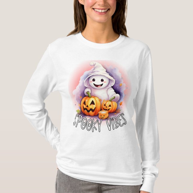 Spooky vibes T-Shirt (Vorderseite)