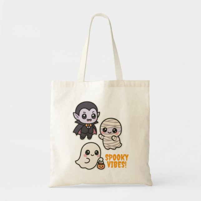 Spooky Vibes Tragetasche (Vorne)