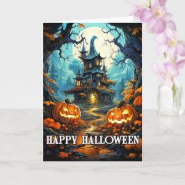 Spooky Woelling Happy Halloween Karte