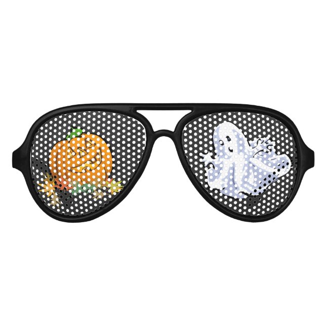 Spooky-Zeichen Partybrille (Vorderseite)