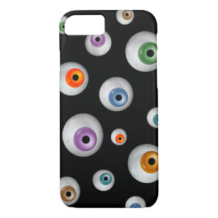 Spooky Zombie Bloodshot Eyeballs Black Case-Mate iPhone Hülle