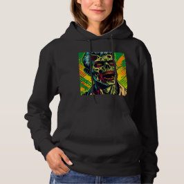 Spooky Zombie Halloween-Party Hoodie