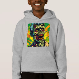 Spooky Zombie Halloween-Party Hoodie