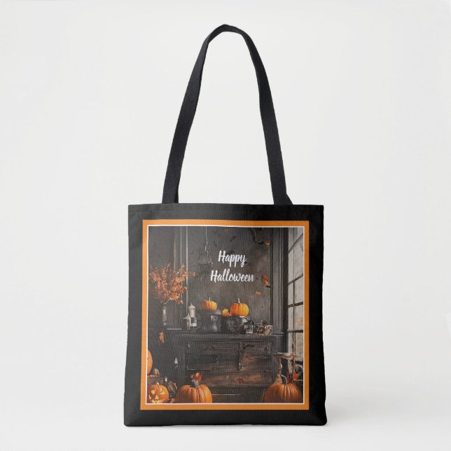 Spooky Zuhause Halloween Collection Tasche (Vorderseite)