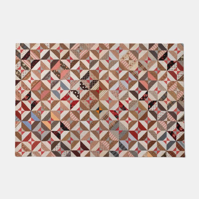 Spool quilt Door Mat Fußmatte (Vorderseite)