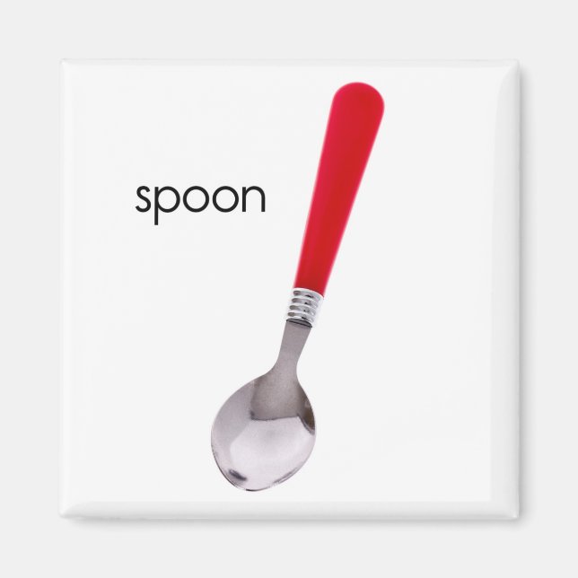 Spoon Kühlschrank Magnet (Vorne)