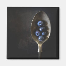 "SPOON OF BLUEBERRIES" NAHRUNGSMITTELKÜHLSCHRANK M